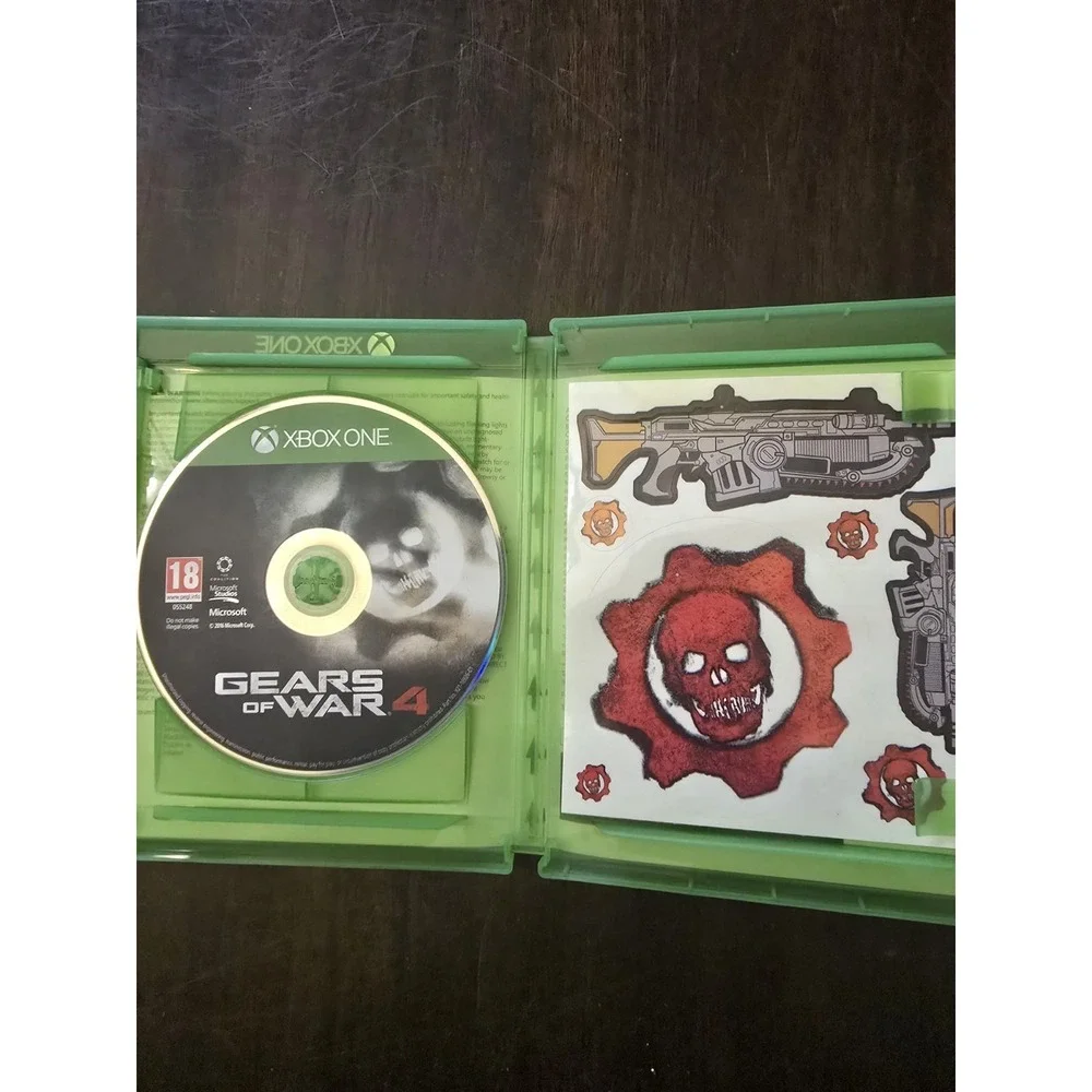 Gears of War 4  XBOX one W/ Insert Including 4‎ Game Download